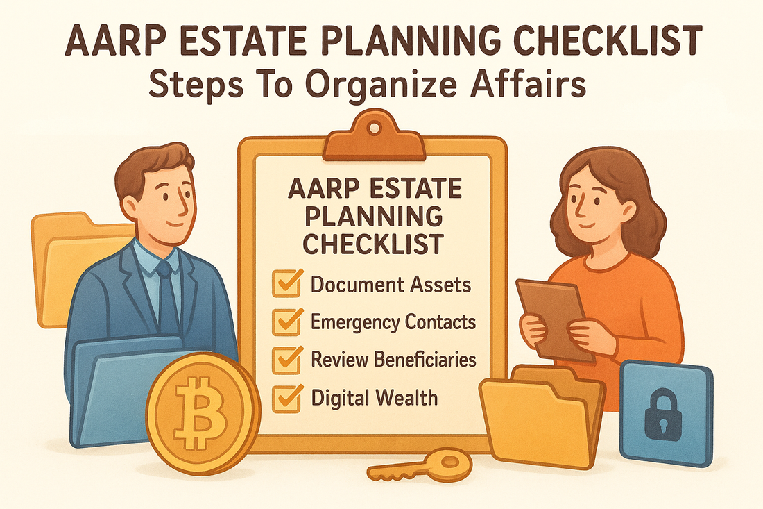 AARP Estate Planning Checklist: Steps To Organize Affairs
