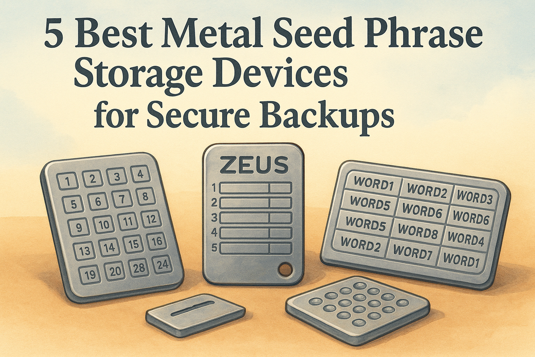5 Best Metal Seed Phrase Storage Devices for Secure Backups