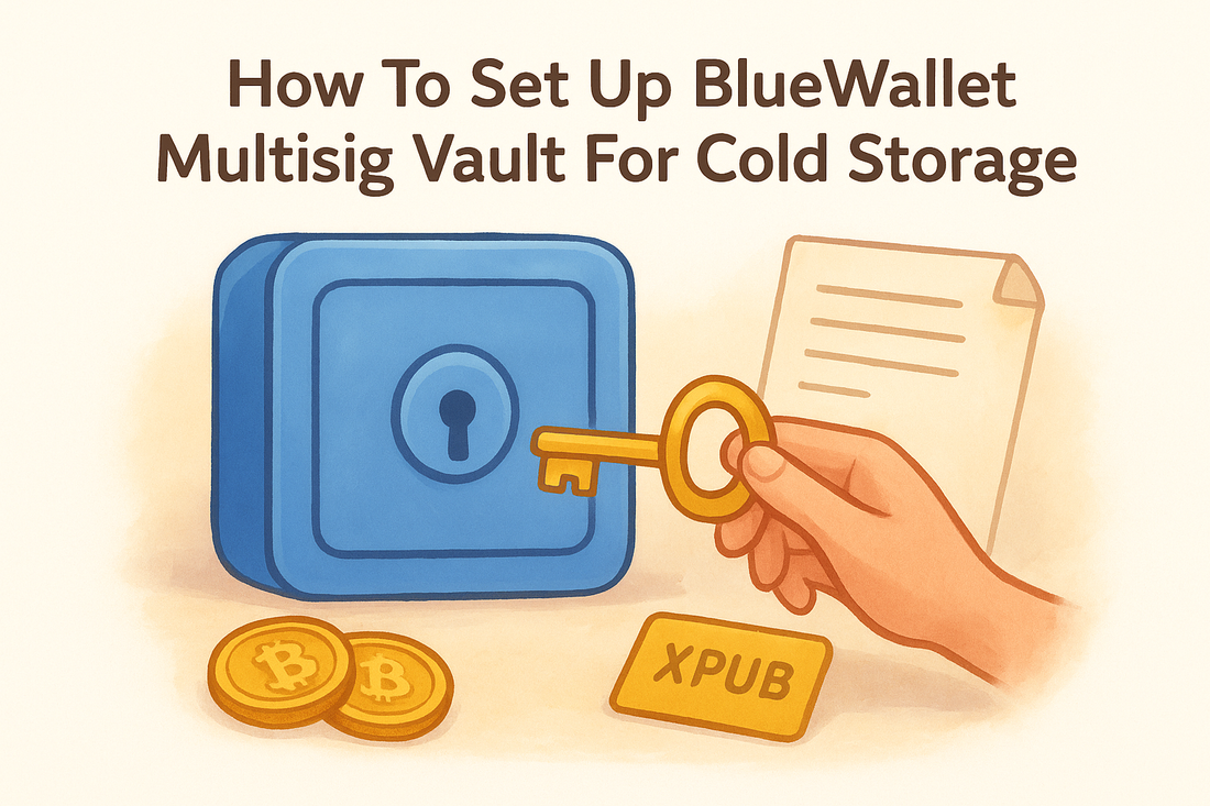 How To Set Up BlueWallet Multisig Vault For Cold Storage