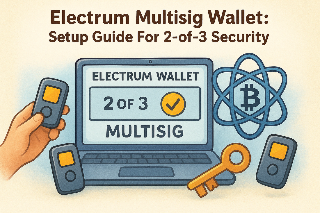 Electrum Multisig Wallet: Setup Guide For 2-of-3 Security