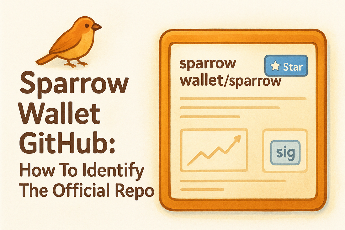 Sparrow Wallet GitHub: How To Identify The Official Repo