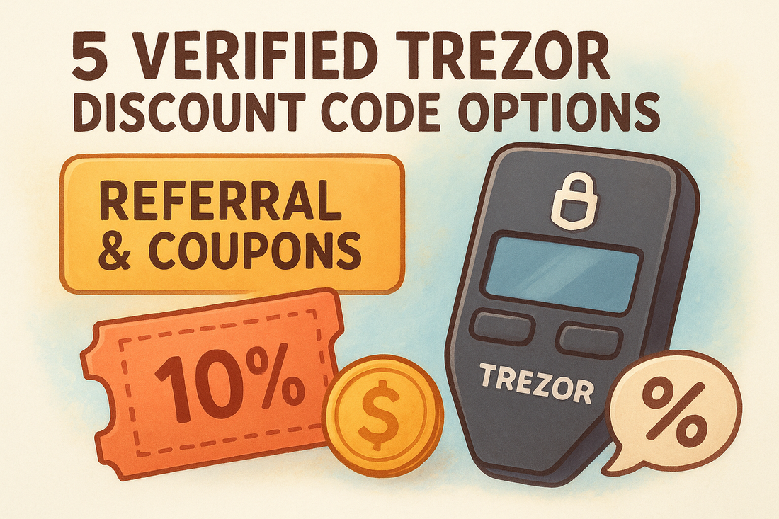 5 Verified Trezor Discount Code Options: Referral & Coupons