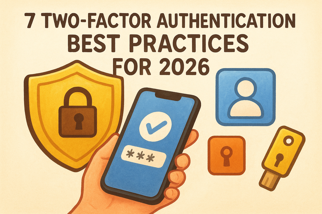 7 Two Factor Authentication Best Practices for 2026