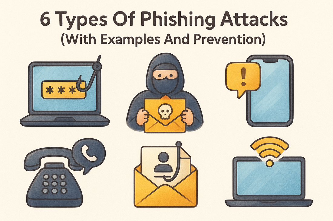 6 Types Of Phishing Attacks (With Examples And Prevention)
