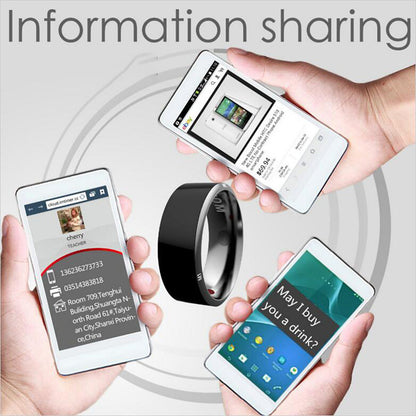 Multifunctional Smart Ring – Sleek, High-Tech Wearable