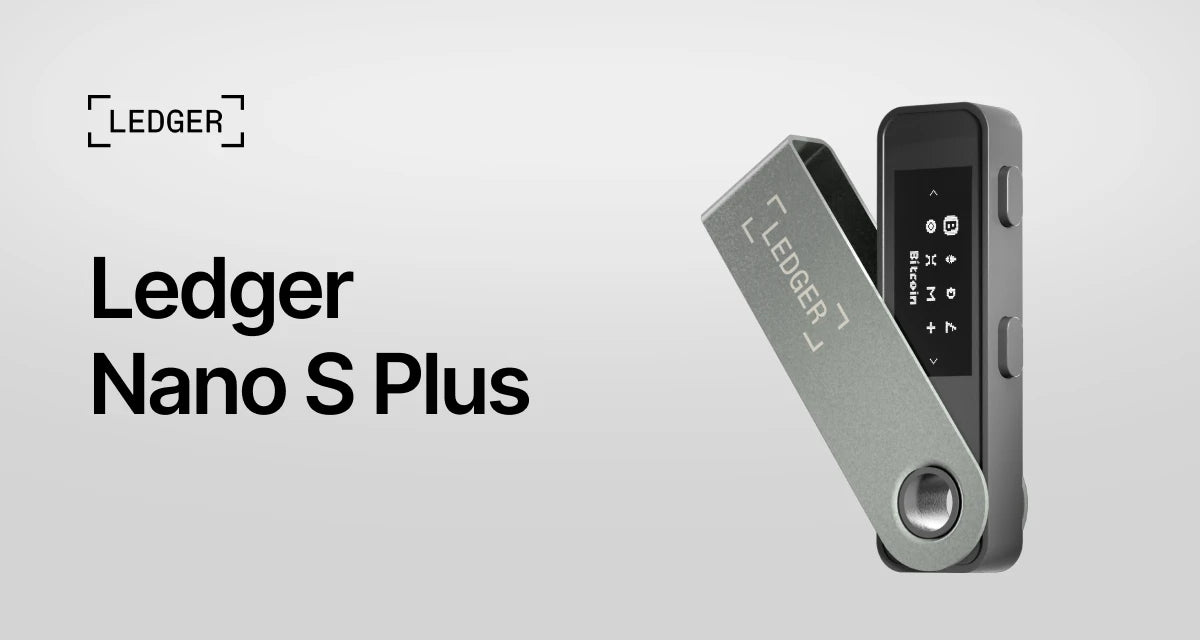 Ledger Nano S Plus hardware wallet