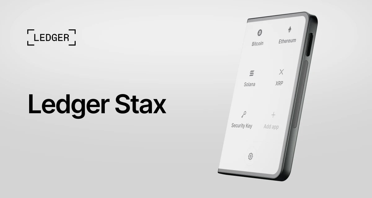 Ledger Stax hardware wallet